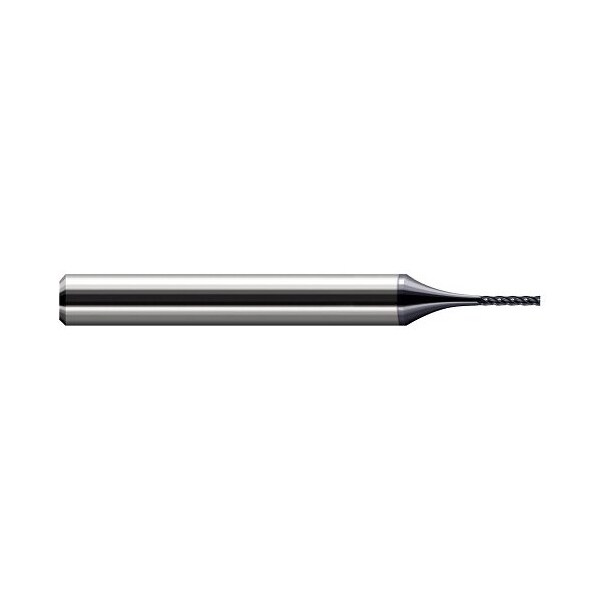 0.017in. Cutter dia x 0.102in. Length of Cut Carbide Hexalobe Cutter, 4 Flutes, AlTiN Nano Coated